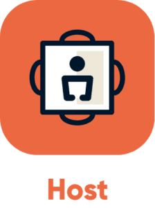 Icono de anfitrión