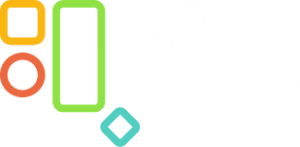 Logotipo QSR invertido